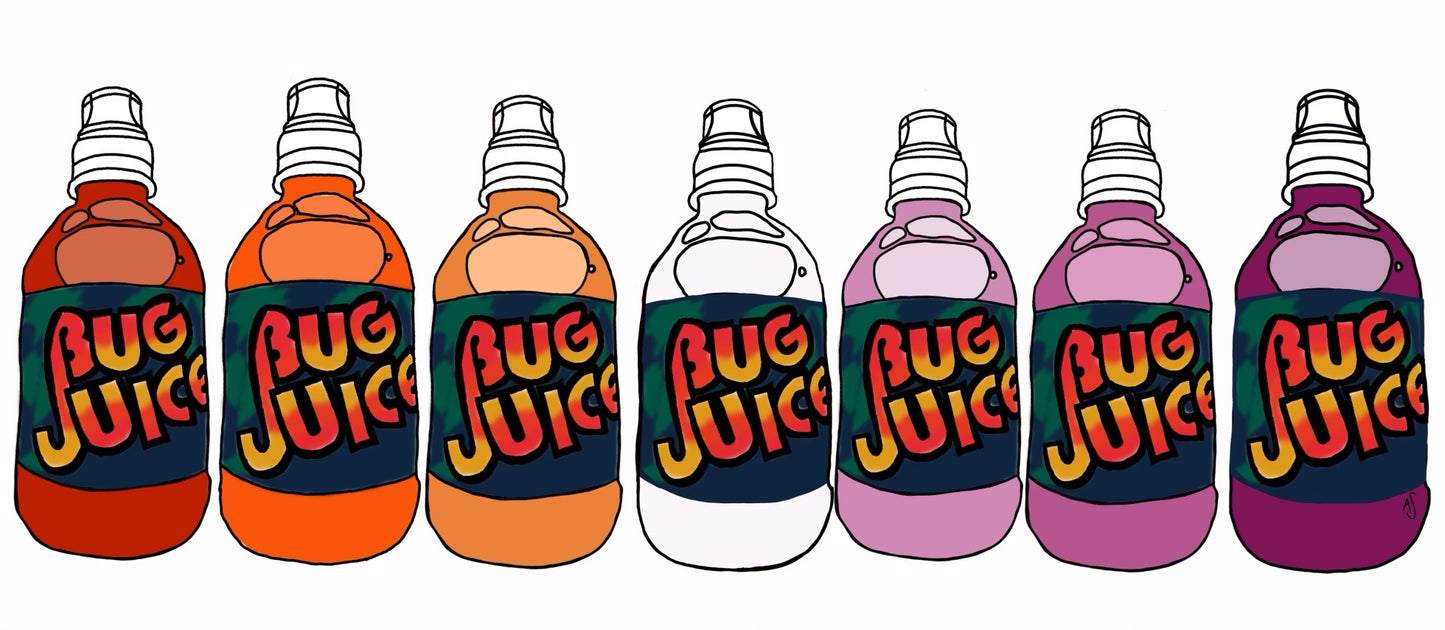 lesbian bug juice sticker