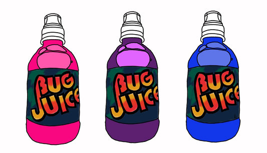 bisexual bug juice sticker