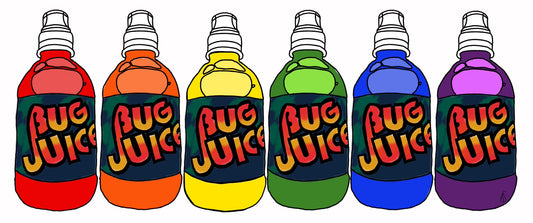 queer bug juice sticker