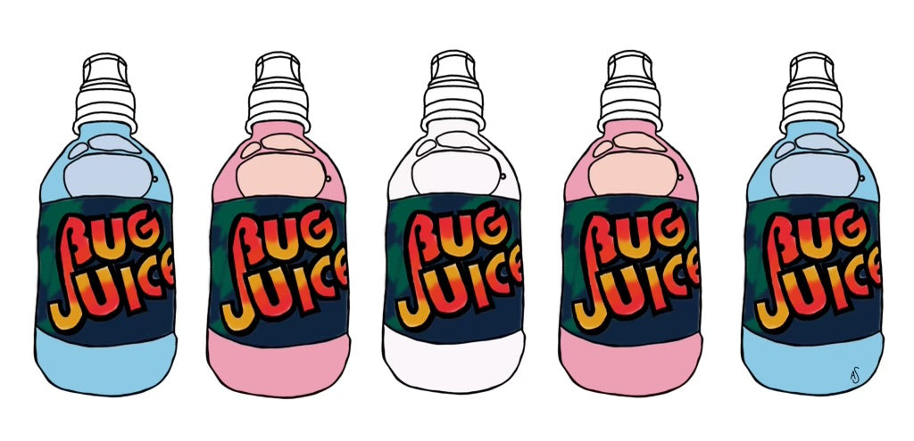 trans bug juice sticker